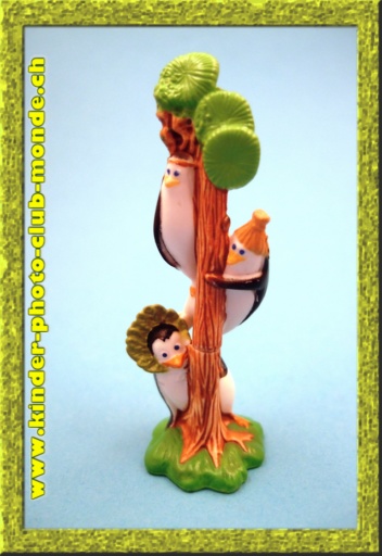 kinder - MPG NV 154 - Pinguine sur l'arbre.
