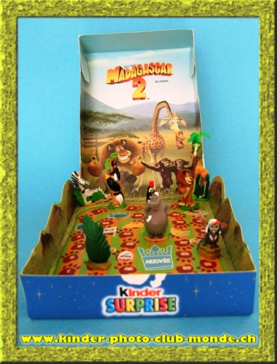 Le jeu - Kinder - MADAGASCAR 2.