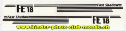autocollant  FE 18 099