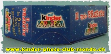 Il mio PRESEPE Kinder SORPRESA In 9 ovetti tutti i personaggi ! d