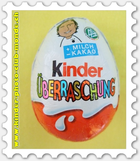 Kinder UBERRASCHUNG - du Luxembourg 2014 ( 1 joueur noiraud