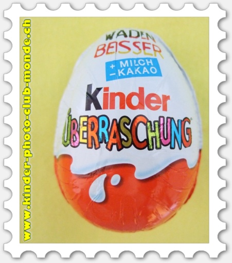 Kinder UBERRASCHUNG - du Luxembourg 2014 ( WADEN BEISSER