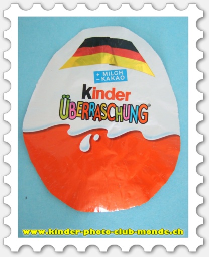 ALU - Kinder �BERRASCHUNG  Luxembourg 2014 ( Drapeau Allemand