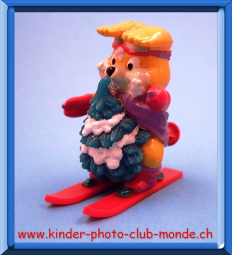 Kinder-FERRERO-Hanny Bunny's a ski- Charly Crash.