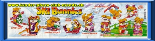 BPZ- Hanny Bunny's FERRERO - Kinder 96.