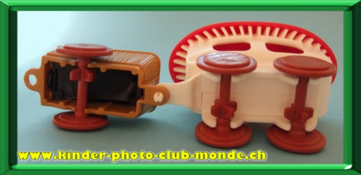 MAXI-KINDER Le train Schtroumpft  3K01n.2 (j)