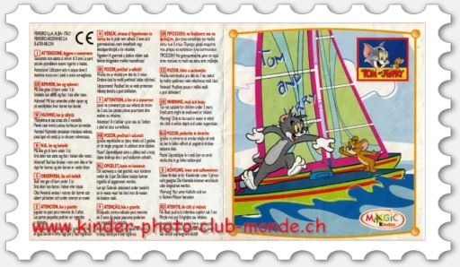 BPZ-MAXI-KINDER-TOM & JERRY MPG C-3-39 v.